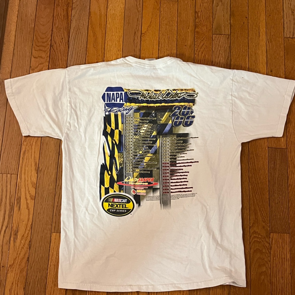 2006 Napa nascar t-shirt